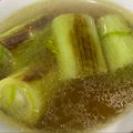 にゃつめ〜's cooksnap of when they made 長ねぎだけ！のコンソメスープ.