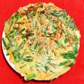 kose's cooksnap of when they made 海鮮にらチヂミ.