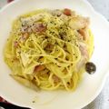 もんずん's cooksnap of when they made 簡単キャベツとベーコンのクリームパスタ♡.
