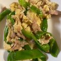 せなちょこ's cooksnap of when they made あと1品に☆卵とツナ＆ピーマンの炒めもの.