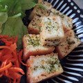 くりしぃ's cooksnap of when they made 朝食お弁当父の日に！厚揚げ青のり塩焼き.