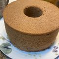こあらぴ's cooksnap of when they made 簡単♪ココアシフォンケーキ ♡.