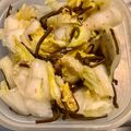 さすらい's cooksnap of when they made あっという間に無くなる！白菜の塩昆布和え.