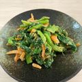 とんちっちねこ's cooksnap of when they made ☆小松菜の３色胡麻和え☆.