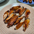 ぽち2号's cooksnap of when they made 家で焼き鳥屋さん風♡鶏手羽中の塩焼き.
