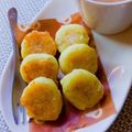 ❤️かわだん❤️'s cooksnap of when they made さつまいももち。朝食、おやつ、お弁当に。.