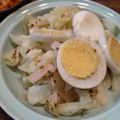 ばたみそーぱん☆'s cooksnap of when they made 春キャベツとたまごの粒マスタードサラダ.