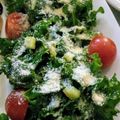 vivianj's cooksnap of when they made ケールとチーズの栄養満点超簡単サラダ.