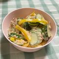 Achaswifey's cooksnap of when they made パプリカとキュウリのツナぶしサラダ☆.