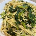 ゆ、か、り、's cooksnap of when they made ☆簡単☆ほうれん草とツナの和風パスタ.