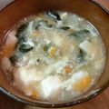 ひろぅみん's cooksnap of when they made ふるふる豆腐とひき肉のピリ辛スープ.