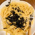 Ma-ma's cooksnap of when they made 牛乳でつくるたらこクリームパスタ.