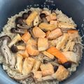 ゆかりりりー's cooksnap of when they made 鮭ハラスの炊き込みごはん♪.