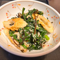 れでぃしんこ's cooksnap of when they made 春菊とちくわのしらす塩昆布炒め.