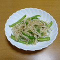 55才のおじさん's cooksnap of when they made 【簡単節約】ピーマンとえのき・もやし炒め.