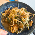 fntr's cooksnap of when they made 町中華屋さん風～♪豚こまニラもやし炒め.