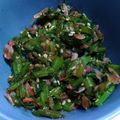 ゆりのもり's cooksnap of when they made 10分で★かぶの葉と干しえびのふりかけ.