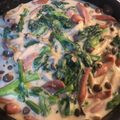 ミサカネ's cooksnap of when they made 鶏肉とチンゲン菜のクリーム煮.