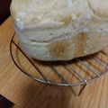 ウンソ９２６'s cooksnap of when they made HBで❁薄力粉の食パン.