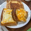 ミアンミアン's cooksnap of when they made フライパンで簡単美味しいホットサンド.