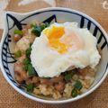 あーこ姐's cooksnap of when they made レンジで1分ハムエッグ　超簡単!!!.