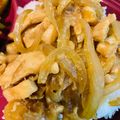 honey♡ハニ's cooksnap of when they made 簡単節約☆玉葱かさ増し！鶏胸肉の生姜焼き.