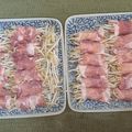 yama_miu's cooksnap of when they made 豚もやしロール.