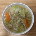 かおり♡♡♡'s cooksnap of when they made ネギとキャベツとキノコの健康中華スープ.