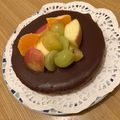 summer813's cooksnap of when they made 簡単 焼かない生チョコケーキ ＊.