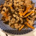 パッシーユ's cooksnap of when they made ひじき・ツナ・人参・塩昆布の炊き込みご飯.