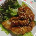 ひろみつばち's cooksnap of when they made パサつきなし！鶏むねのコチュマヨ焼き.