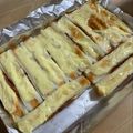 ふぅ＆かず's cooksnap of when they made 簡単おつまみ♡竹輪の明太マヨチーズ焼き.