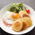 ぴょっきち☆'s cooksnap of when they made 【カナダの朝ごはん】秘伝のパンケーキ.