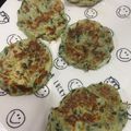 クックHFES4T☆'s cooksnap of when they made 離乳食手づかみ食に★小松菜バナナおやき.