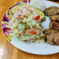 かわゆう1211's cooksnap of when they made じゃがいもとカニカマのサラダ.