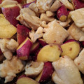 イシchan's cooksnap of when they made さつま芋と鶏もも肉のマスタード焼き.