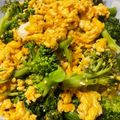 愛とココ's cooksnap of when they made ブロッコリーのふんわりマヨたま炒め.
