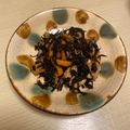 ピーナッツ子♪'s cooksnap of when they made レンコンと大豆入りのひじきの煮物.