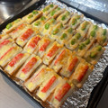 TSUK1's cooksnap of when they made ちくわと枝豆のマヨチーズおつまみ.