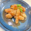 〜みみ〜's cooksnap of when they made 風味が良い【うどの豚巻き（白だし）】.