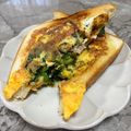 クック4NUADA☆'s cooksnap of when they made 朝食☆食パンdeほうれん草のキッシュパン.