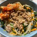 ロミみ's cooksnap of when they made ひき肉で簡単！すぐできる♡ビビンバ丼♡.