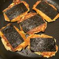 Blue's cooksnap of when they made おかずに最高！豆腐のもちもち磯辺焼き！.