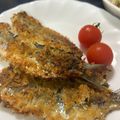 みずうみん's cooksnap of when they made フライパンで簡単♡いわしの香草パン粉焼き.