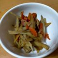 クックHIYL6I☆'s cooksnap of when they made ごぼうとベーコンの炒め煮.