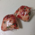 わかポン☆'s cooksnap of when they made 簡単☆福神漬けと大葉のおにぎり♪.