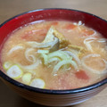 ☆GSSQHY☆'s cooksnap of when they made 簡単♡厚揚げとトマトときのこの味噌汁♡.