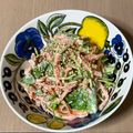 ベティマム's cooksnap of when they made 定番化したい★ルッコラと人参の胡麻和え.