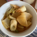 クック49L4Ho☆'s cooksnap of when they made 旬野菜！白菜と大根とちくわの煮付け.