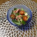 yesmama's cooksnap of when they made 三つ葉の和風カプレーゼ♪.